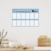 Poster employé du mois affichage pour les photos 4x6 (Cuisine)