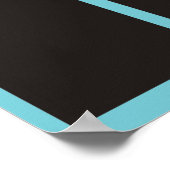 Poster employé du mois affichage pour les photos 4x6 (Coin)