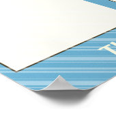 Poster employé du mois affichage pour les photos 5x5 (Coin)