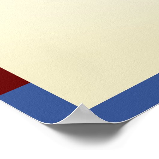 Poster Employé le plus performant du mois de l'affichage  (Coin)