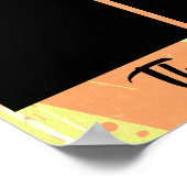 Poster Employé photo de l'affichage de la reconnaissance (Coin)