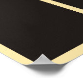 Poster employé vedette du mois affichage pour les photos (Coin)