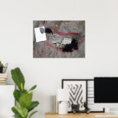 Poster Empreinte bouddhique Tibet (Bureau à domicile)