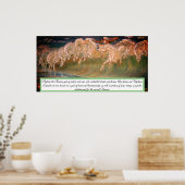 Poster Empreinte de chevaux Neptunes (Cuisine)