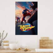 Poster empreinte de danger de henry (Cuisine)