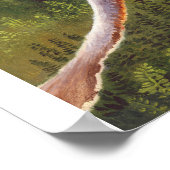 Poster Empreinte de Deinonychus en saut (Coin)