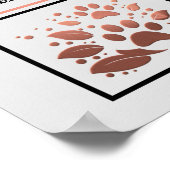 Poster Empreinte de patte "Home is Where my Babies (Coin)