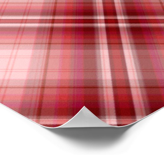 Poster Empreinte de patte rouge (Coin)