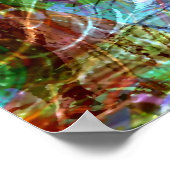 Poster Empreinte de Pollock (Coin)