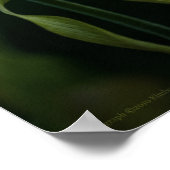 Poster Empreinte de sabot jaune (Coin)