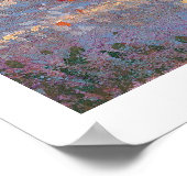 Poster Empreinte d'érable et de palmiers (Coin)