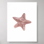 Poster Empreinte d'étoile d'eau (Devant)