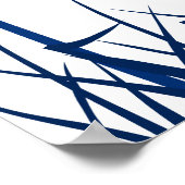 Poster empreinte digitale mariage livre d'invité dandelio (Coin)