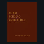 Poster Empreinte dorée tendue brun<br><div class="desc">Ajoutez vos détails sur cette impression de texte doré au pochoir sur le design arrière - plan brun pour votre entreprise.</div>