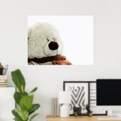 Poster Empreinte d'ours (Bureau à domicile)