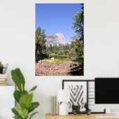 Poster Empreinte photo couleur du parc national Yosemite (Bureau à domicile)