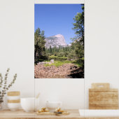 Poster Empreinte photo couleur du parc national Yosemite (Cuisine)