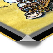 Poster Empreinte Steampunk Coffee Butler (Coin)