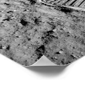 Poster Empreinte Sur La Lune - Apollo 11 - 1969 (Coin)