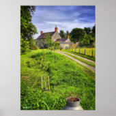 Poster Empreinte Wiltshire Farm Scene (Devant)