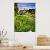 Poster Empreinte Wiltshire Farm Scene (Cuisine)