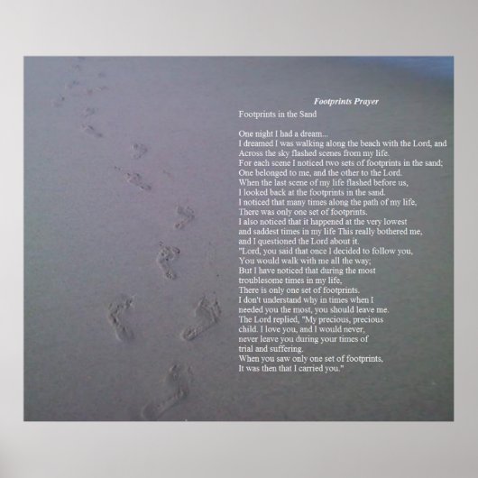 Poster Empreintes (Devant)