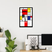 Poster Empreintes (Bureau à domicile)