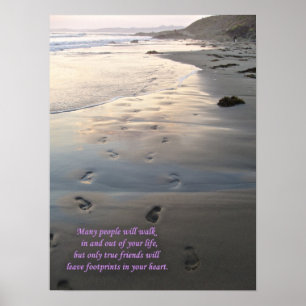 Poster Empreintes