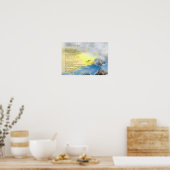 Poster Empreintes dans le sable... (Cuisine)