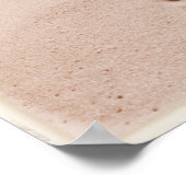 Poster Empreintes dans le sable (Coin)