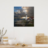 Poster Empreintes dans le sable (Cuisine)