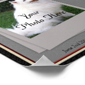 Poster Empreintes de pattes sur My Heart Pet Memorial - C (Coin)