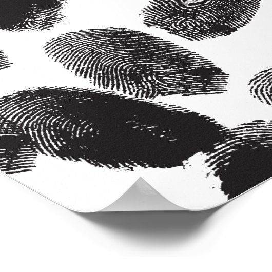 Poster Empreintes digitales (Coin)