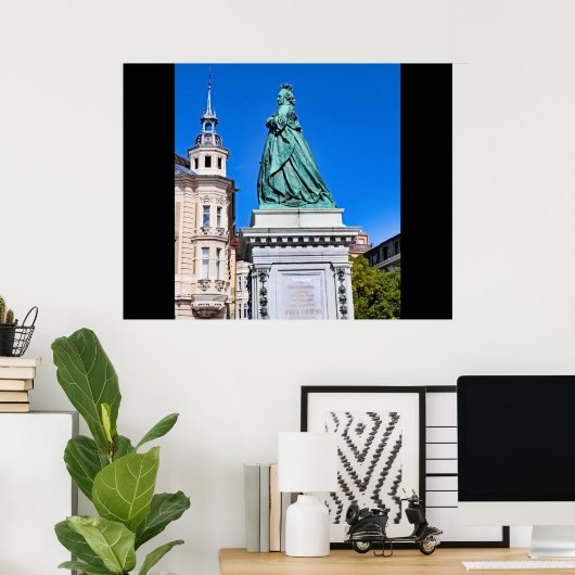 Poster Empress Maria Theresia Statue (Bureau à domicile)