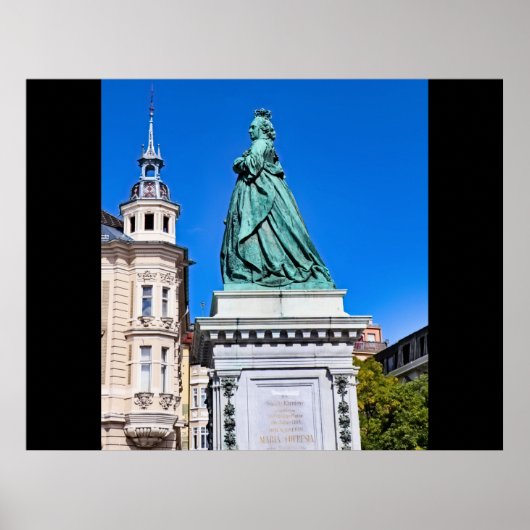 Poster Empress Maria Theresia Statue (Devant)