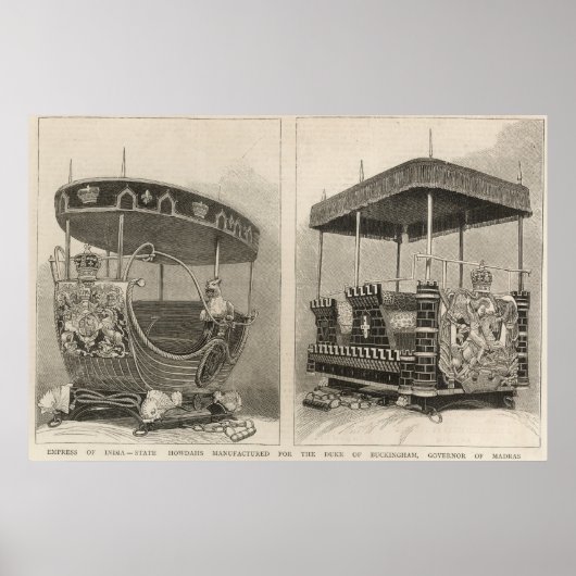 Poster Empress of India (Devant)