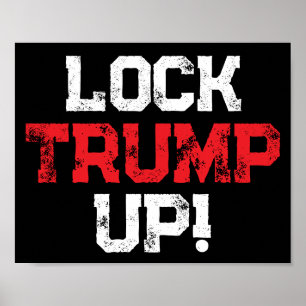 Poster Emprisonnez Trump Politique