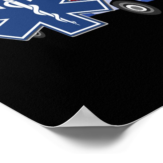 Poster EMS Ambulance (Coin)