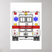 Poster EMS-Ambulance (Devant)