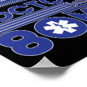 Poster EMT Paramedic EMS Emergency Like Doctors 80mi/h (Coin)
