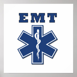 Poster EMT Star of Life