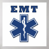 Poster EMT Star of Life (Devant)