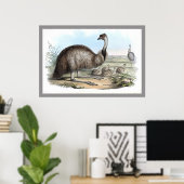 Poster Emu (Bureau à domicile)