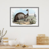 Poster Emu (Cuisine)