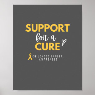 poster en afdrukken voor het genezen van kinderkan