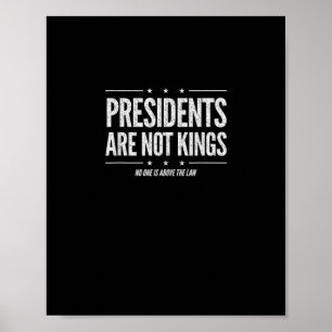 Poster En Amérique, les présidents ne sont pas des rois R