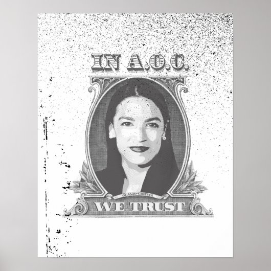 Poster En AOC nous avons confiance (Devant)