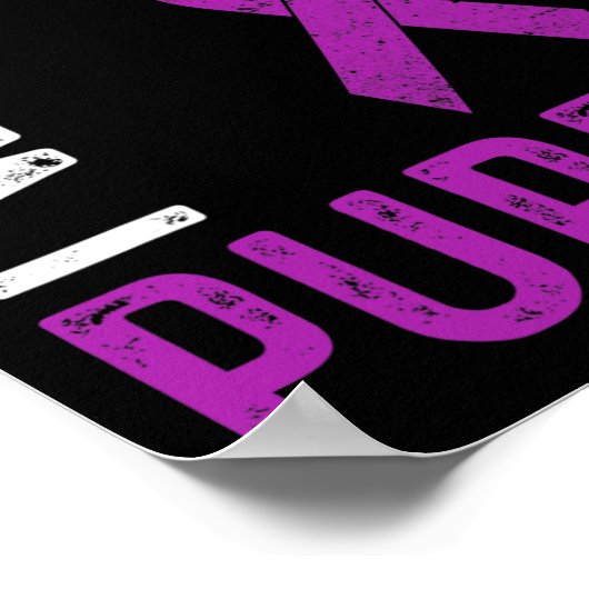 Poster En Août Nous Portons Violet Surdose Sensibilisatio (Coin)