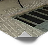 Poster en aquarelle Chareleston Imprimer (Coin)