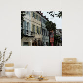 Poster en aquarelle Chareleston Imprimer (Cuisine)